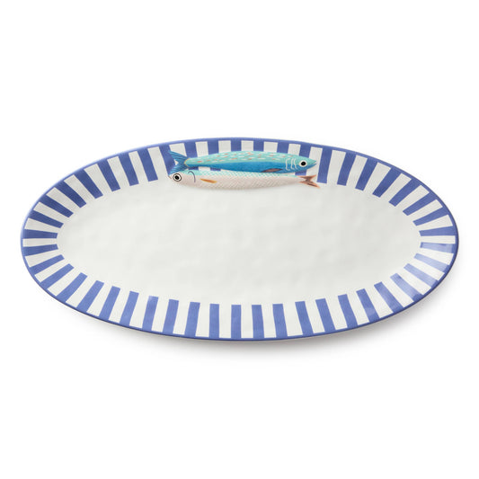 Something Fishy Fish Platter, 18 x 8.25