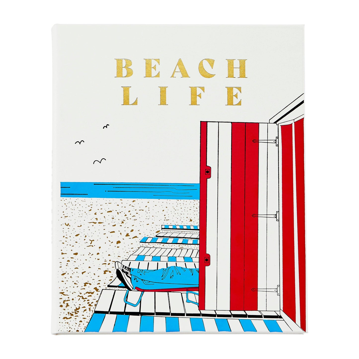 Beach Life Leather Bound Coffee Table Book (Designers' Pick)