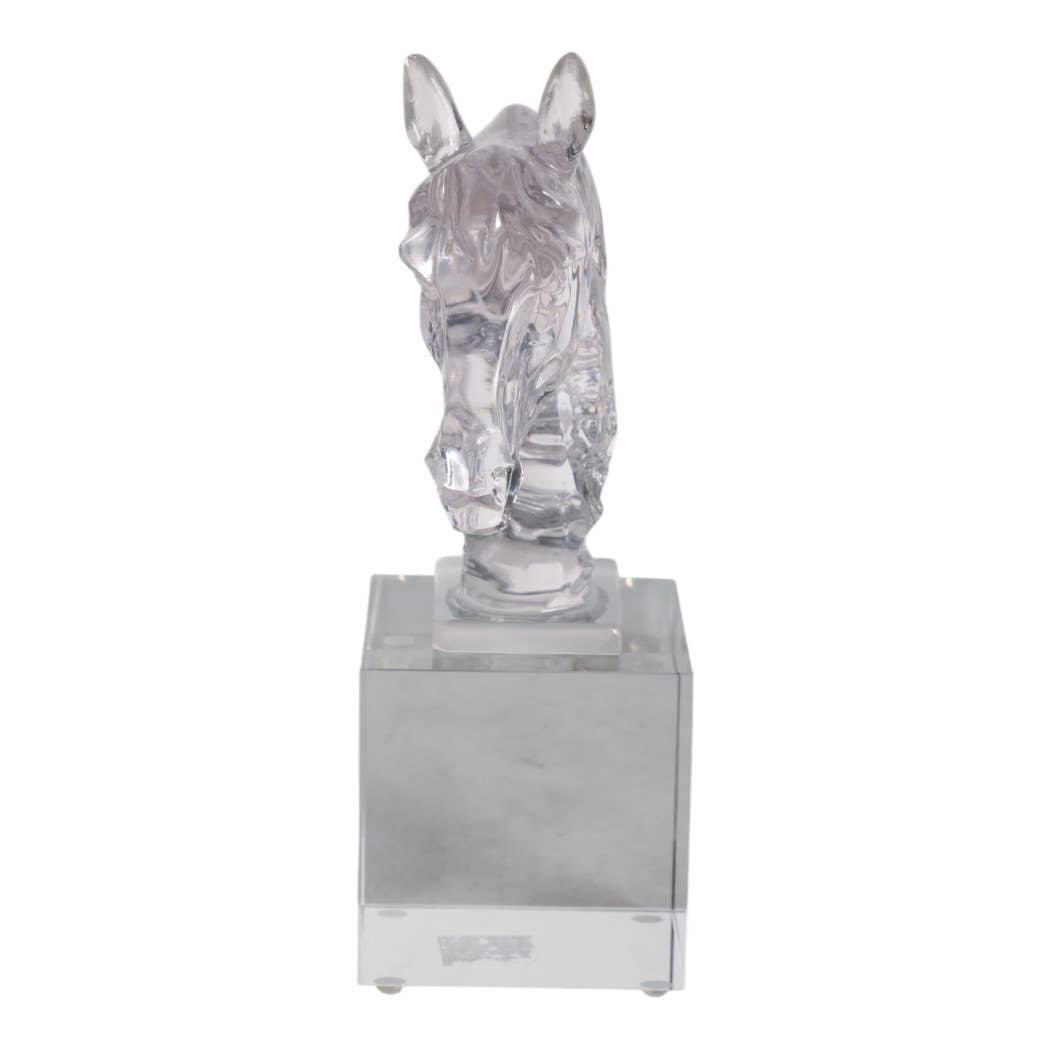 Decorative Object - Clear Crystal Elegant Horse