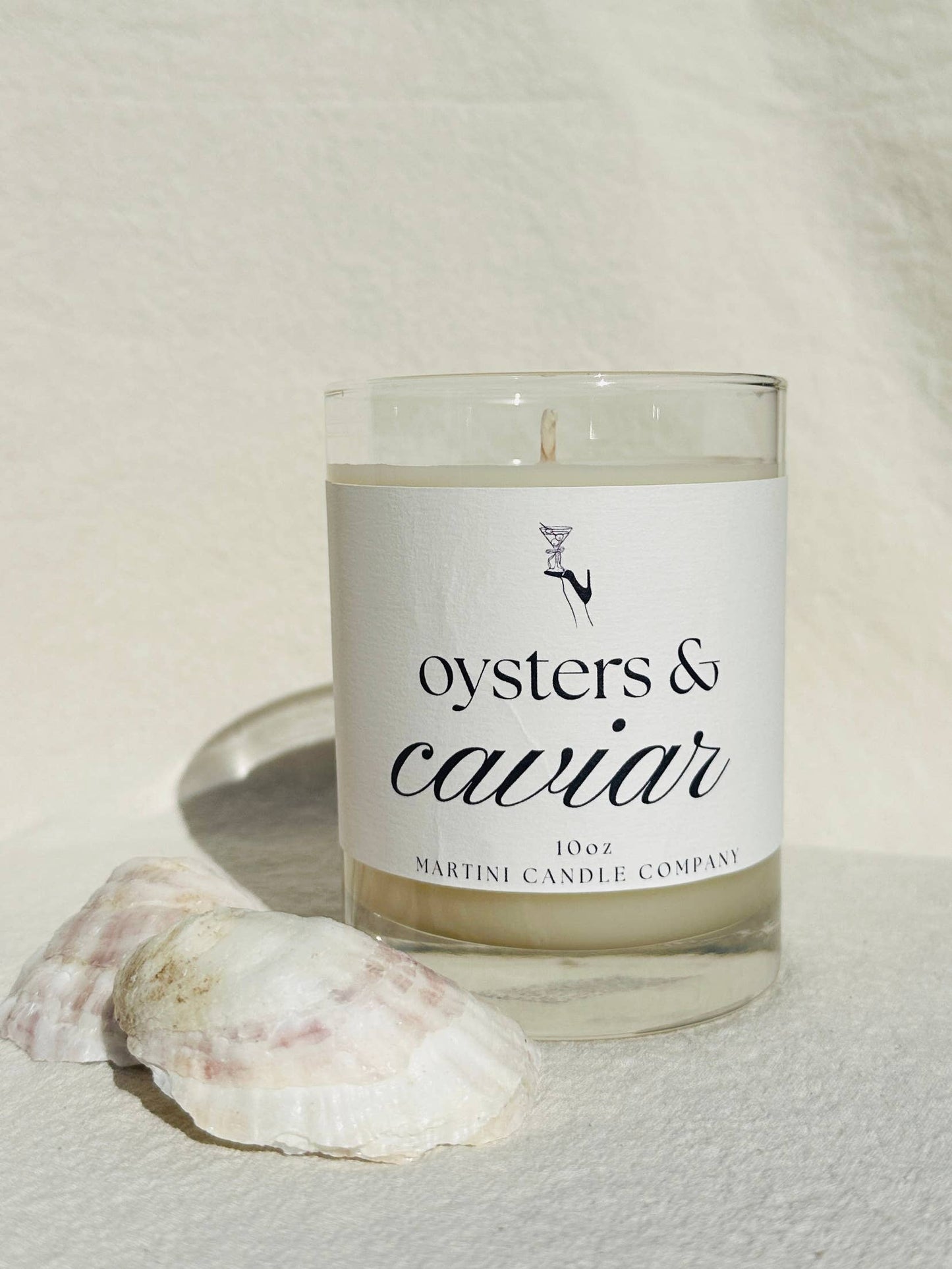 Oysters & Caviar Candle~ Soy Blend CandleLarge -10 oz.