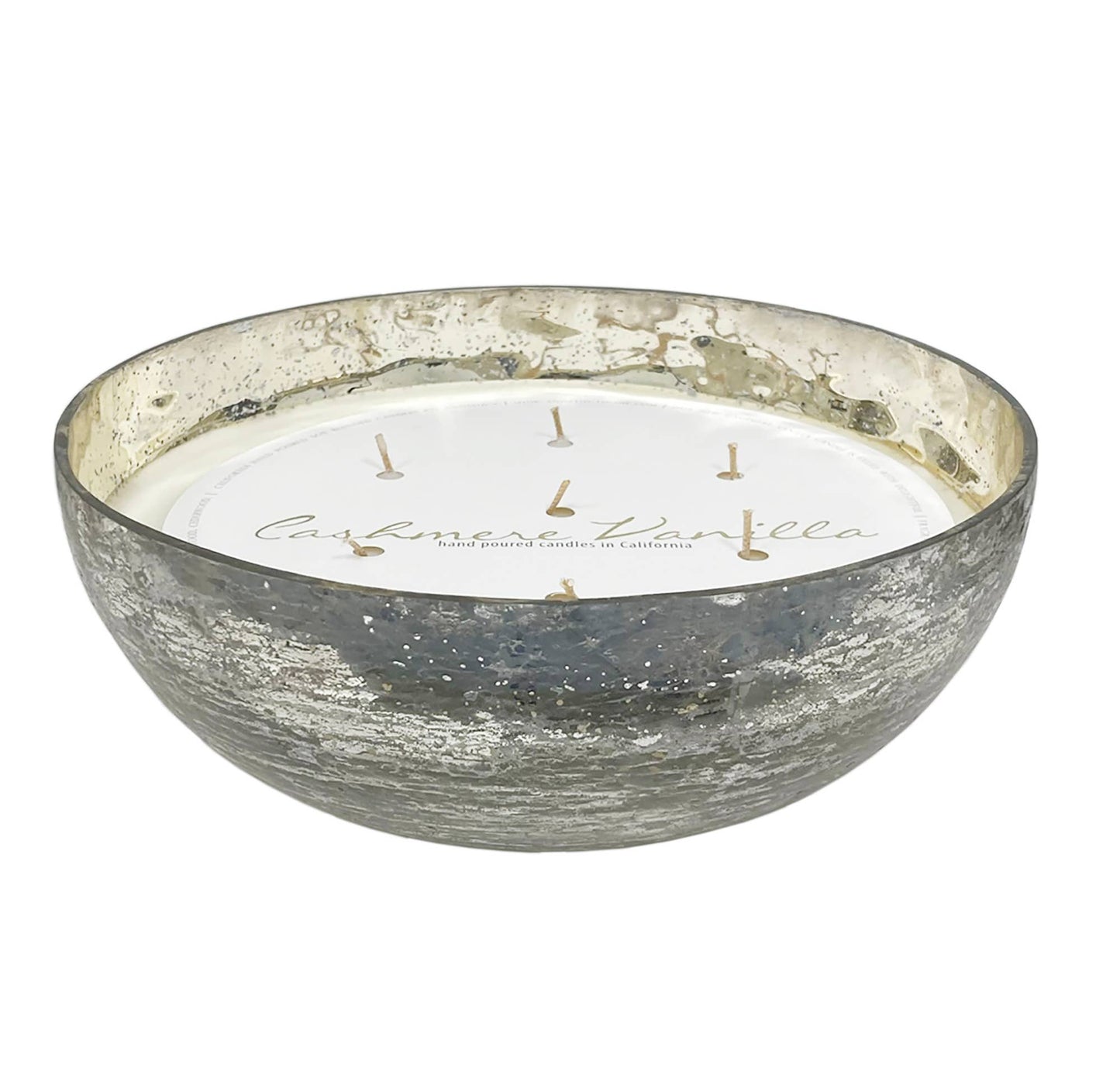 Cashmere Vanilla Mercury Candle Bowl