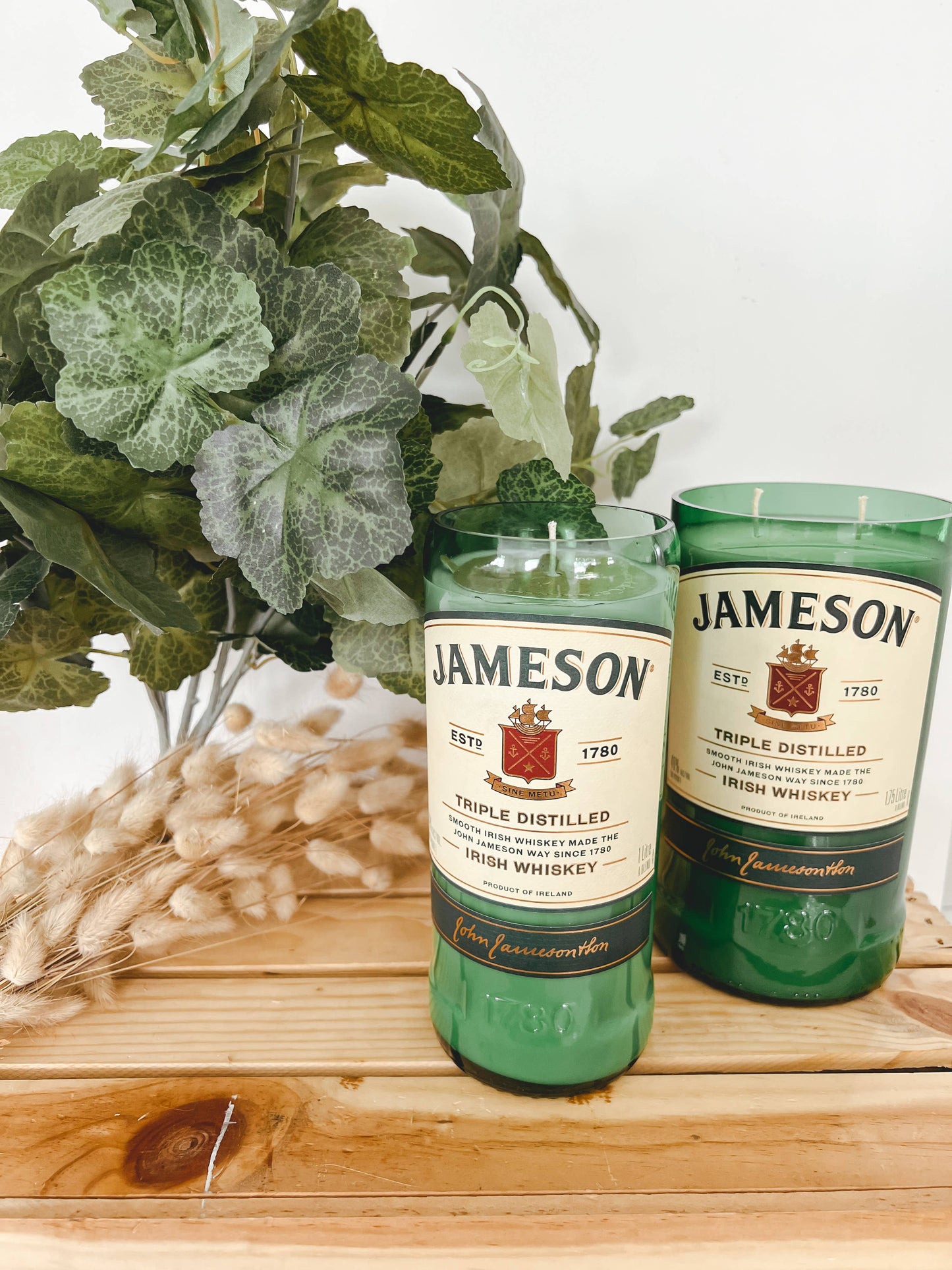 Recycled Jameson Candle