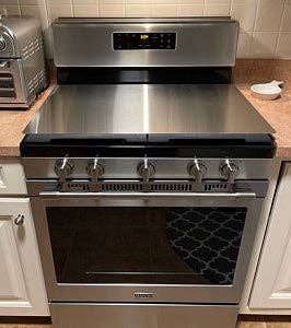 Premium Heavy-Duty 18 Gauge Brushed 304 Stainless Steel Flat Cutting Board