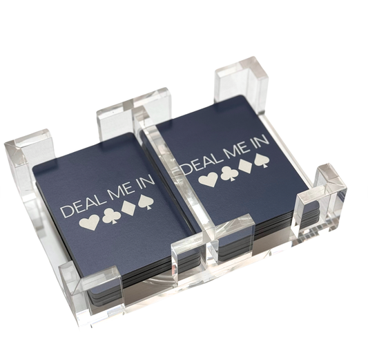 Canasta Card Spinner with Cards- Deal Me In