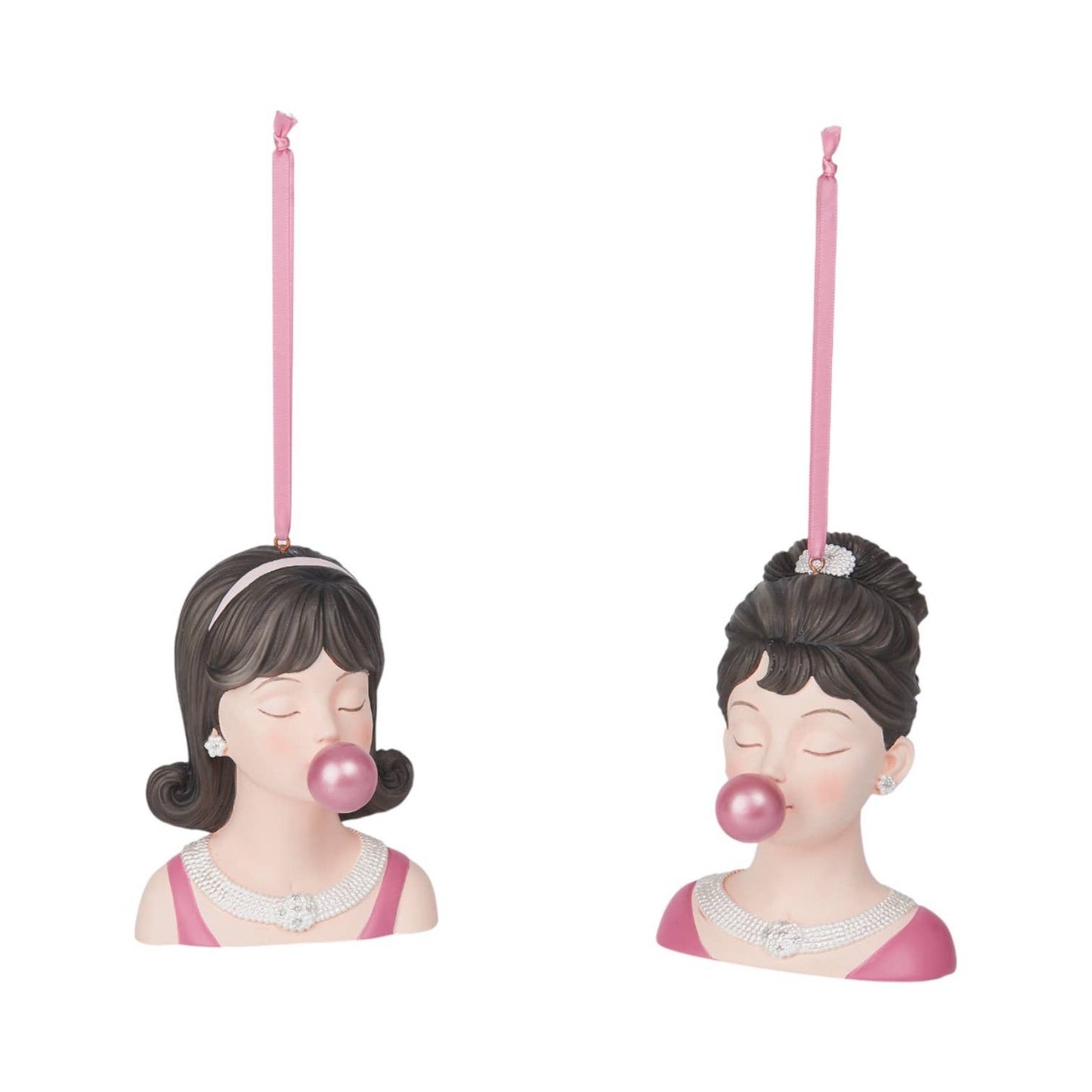 Bubblegum Girl Ornaments