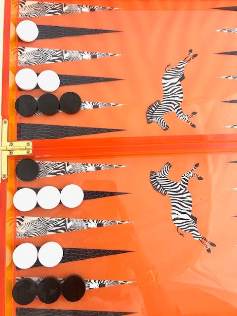 Game - Backgammon - Zebra