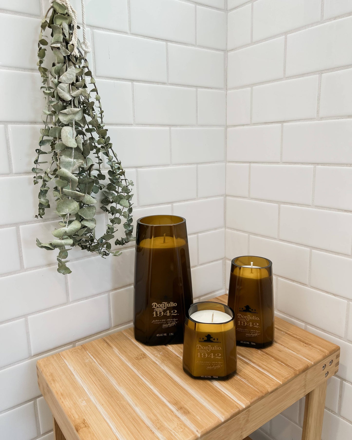 Recycled Don Julio 1942 Candle