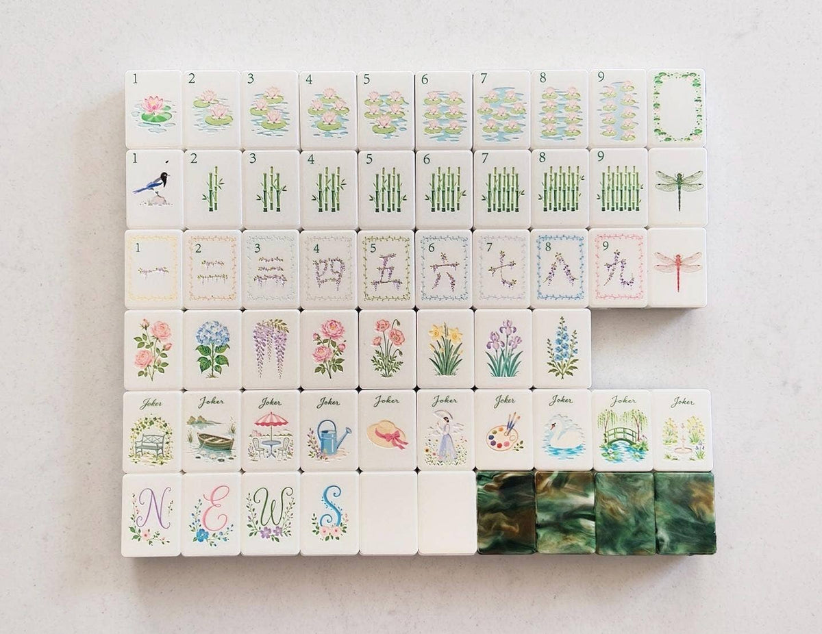 Mahjong Set Collection, A Morning in The Garden