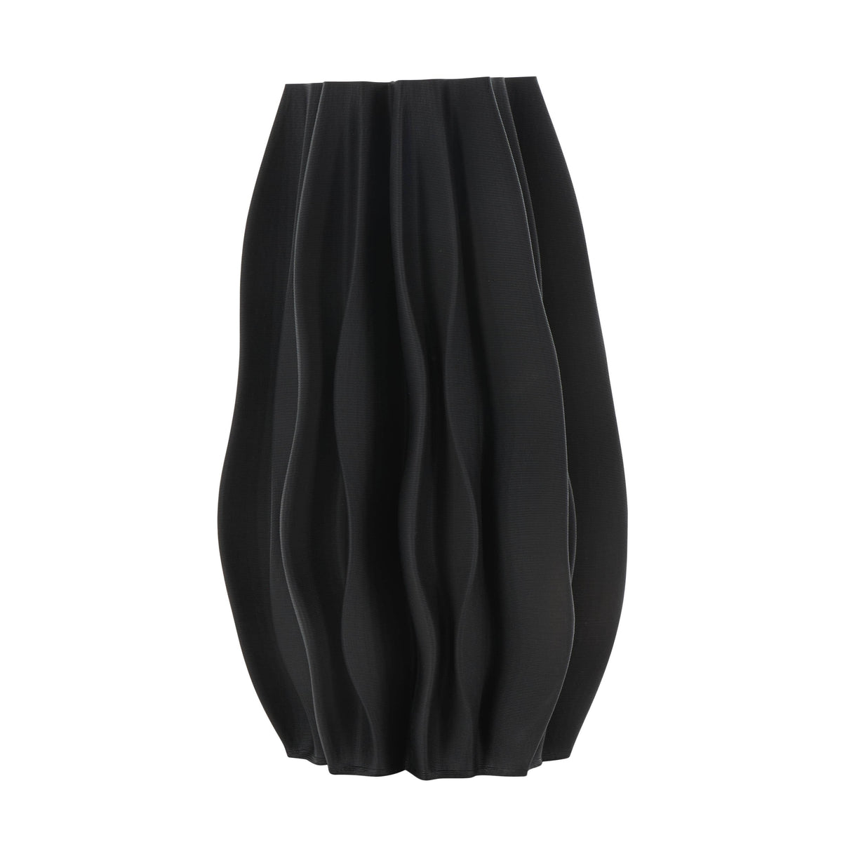 Contemporary Black Ceramic Vase