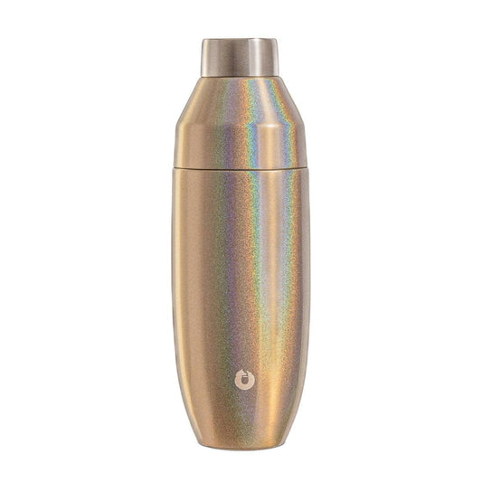 Stainless Steel Cocktail Shaker, Shimmer Gold