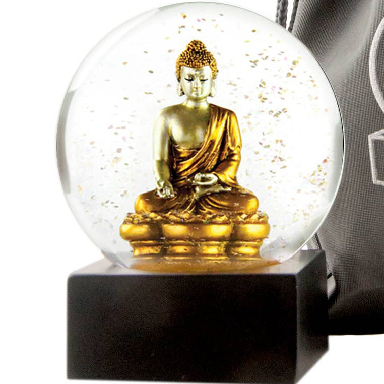 Buddha-to-Go Gold Snow Globe (Each Sold Separately)