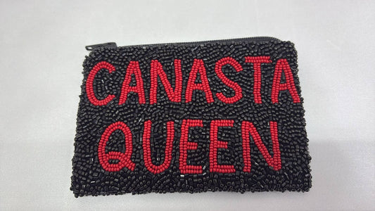 COIN PURSE  "CANASTA QUEEN"