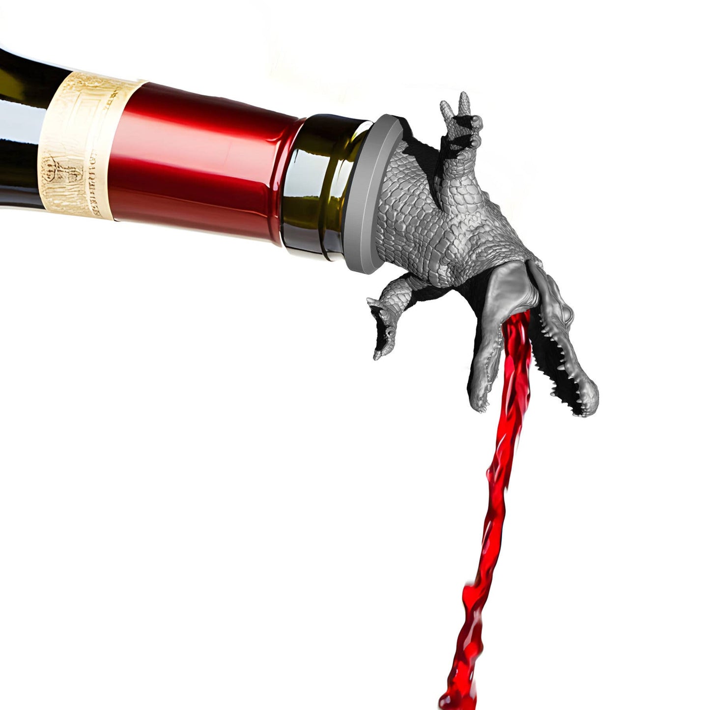 Bottle Pourer/Aerator - Alligator