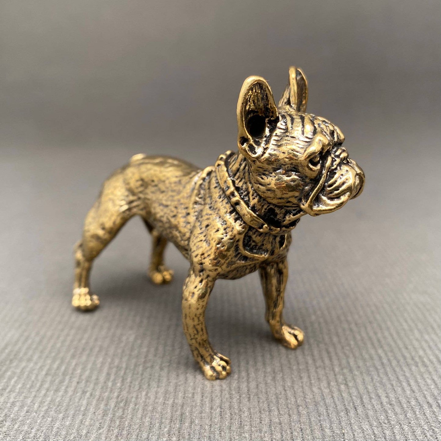 Brass Bulldog Decoration Desktop Ornaments