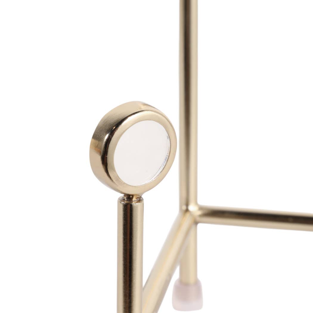 Gold Metal Acrylic Easel Stand, 10 in.(Book Holder)