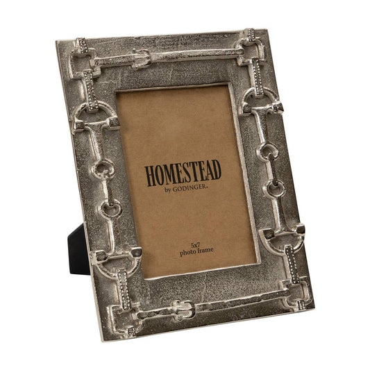 Equestrian Photo Frame 5x7" - Equestrian - Bit - Farmhouse