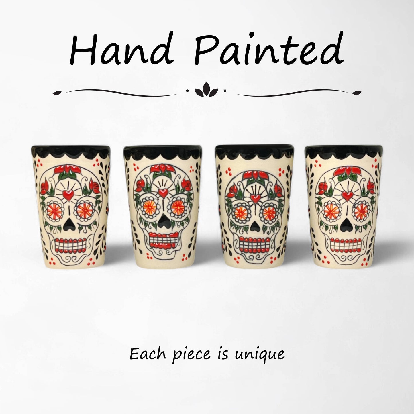 Tequila Decanter Set - Catrina (Complete Set))