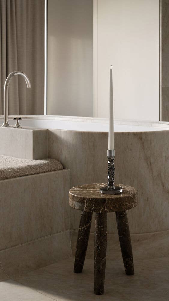 Carat Candlestick — GRAPHITE