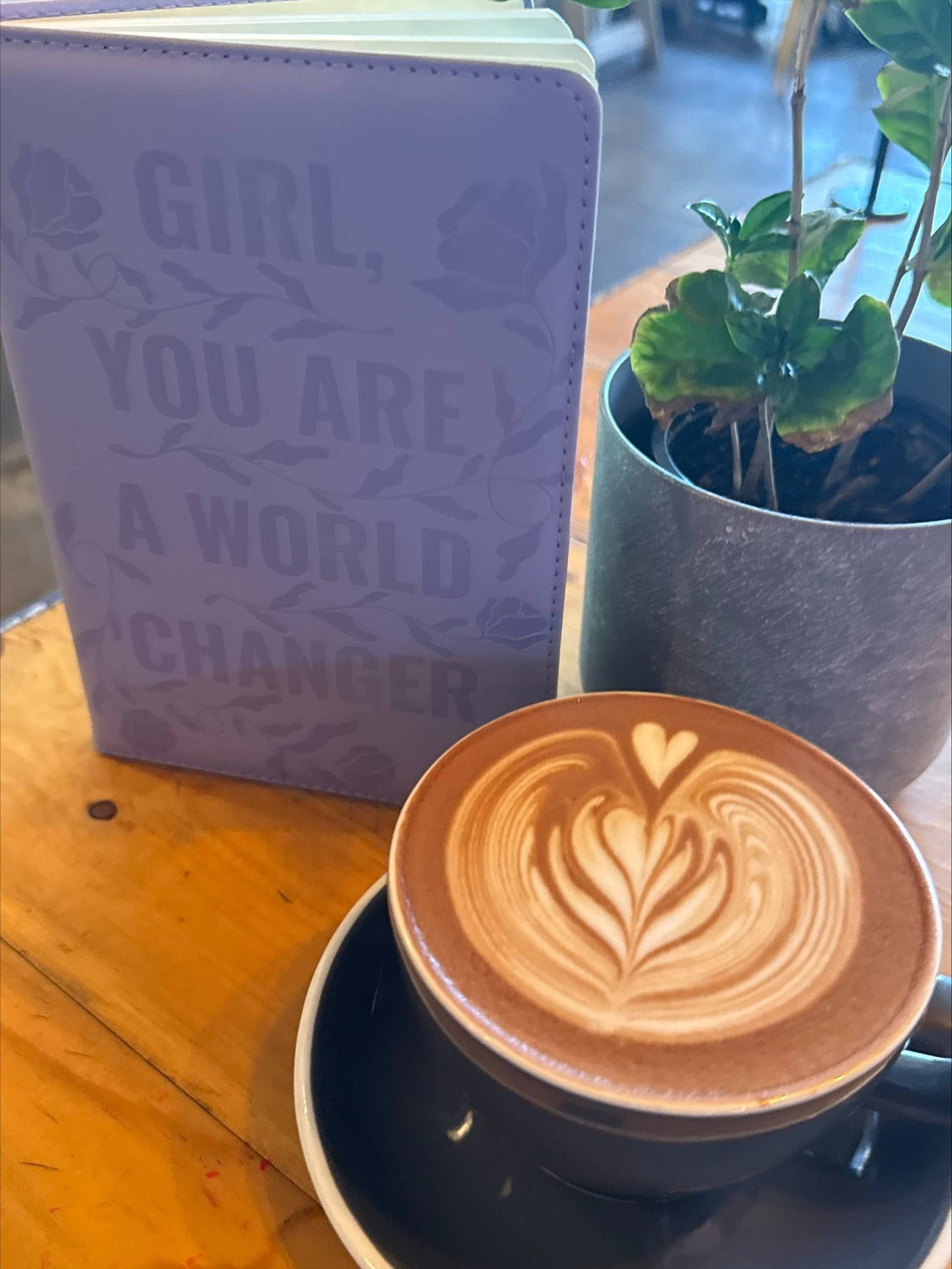 Girl, You Are A World Changer Vegan Journal