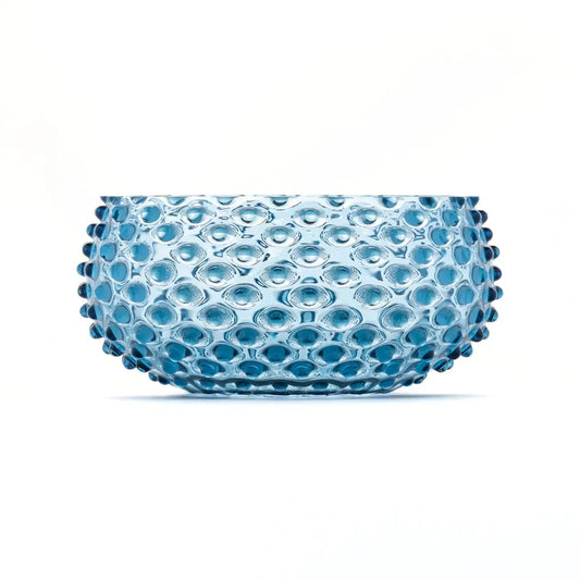 Handblown Bohemia Crystal Bowl - Large - Midnight Blue