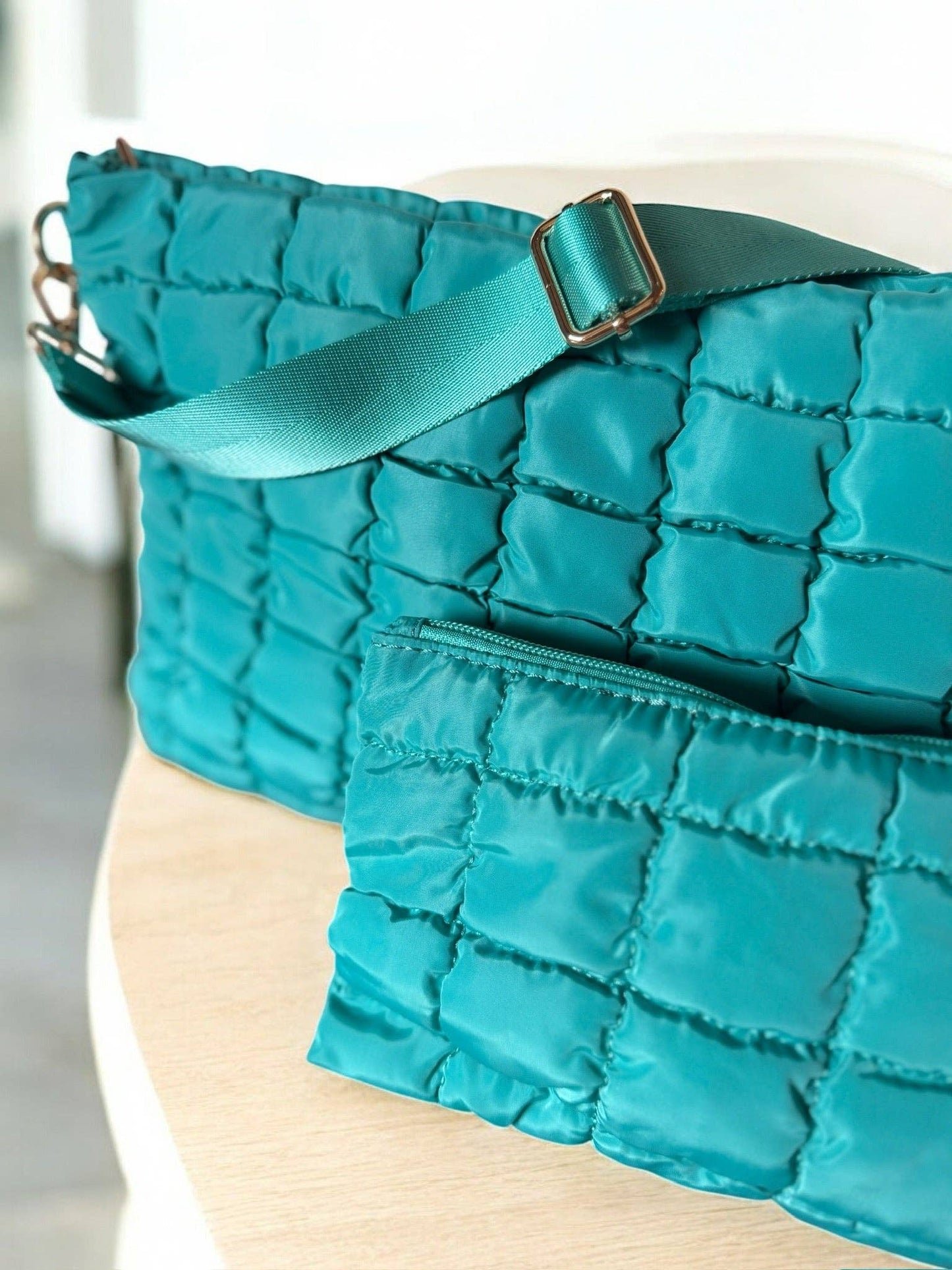 Crossbody Travel Set Bag & Tile Pouch
