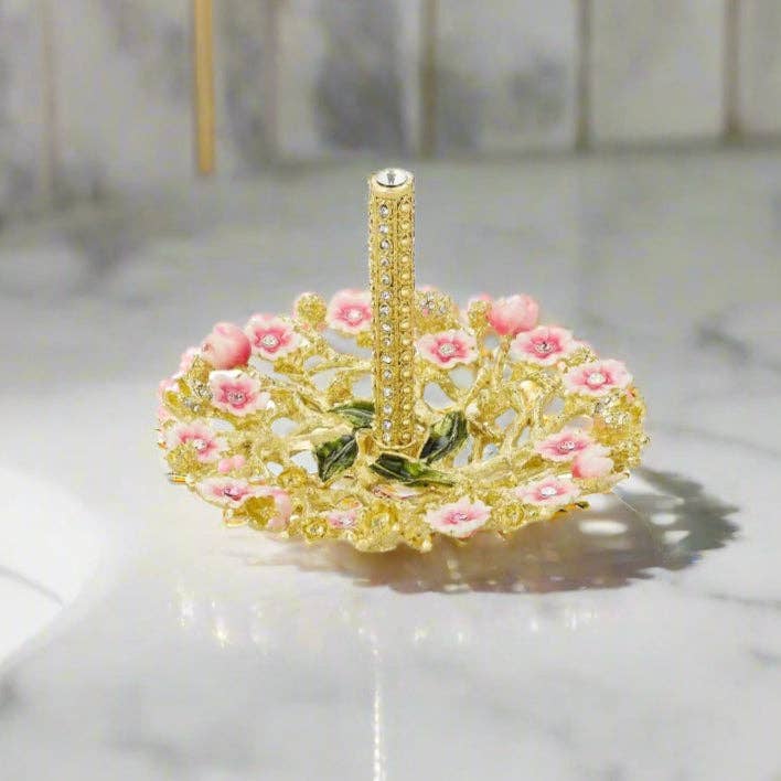Bella Floral Ring and Jewelry Holder