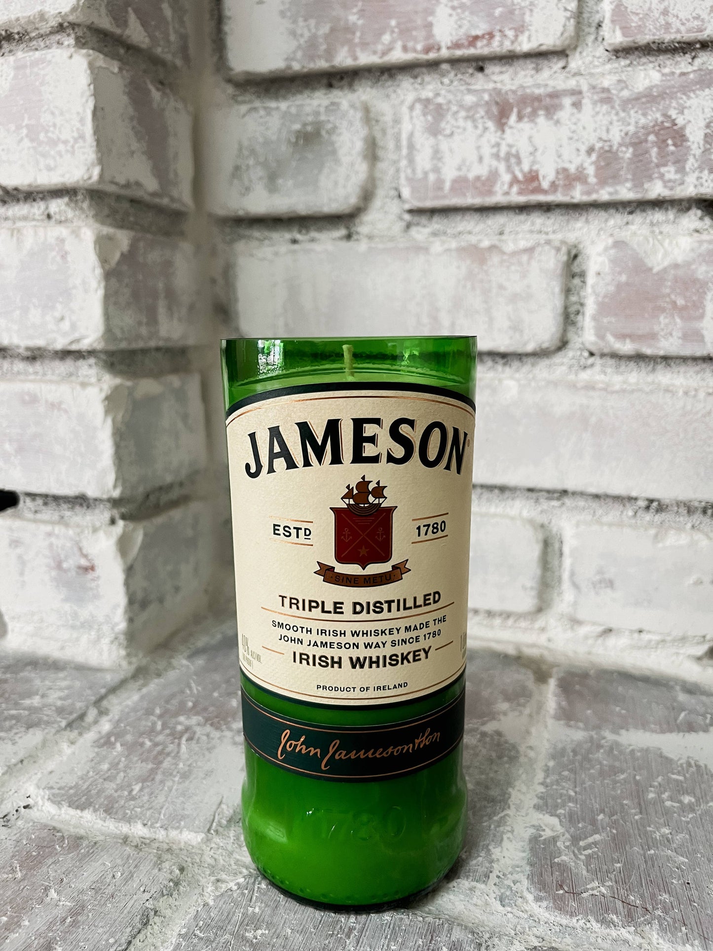 Recycled Jameson Candle
