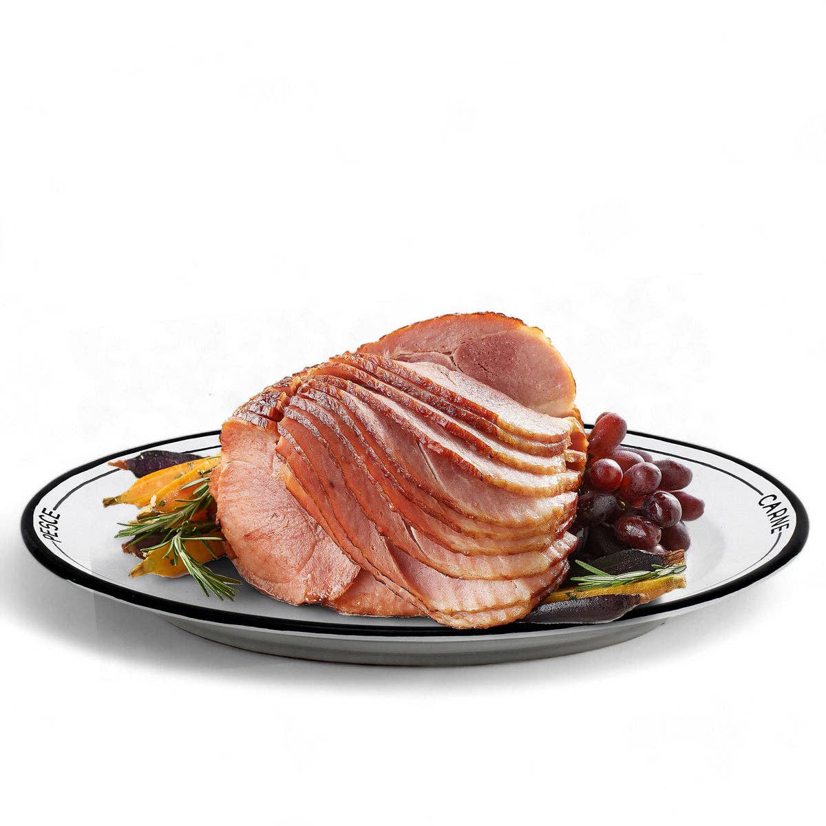 POSATA NERO: Oval Serving Platter (Made in Italy)