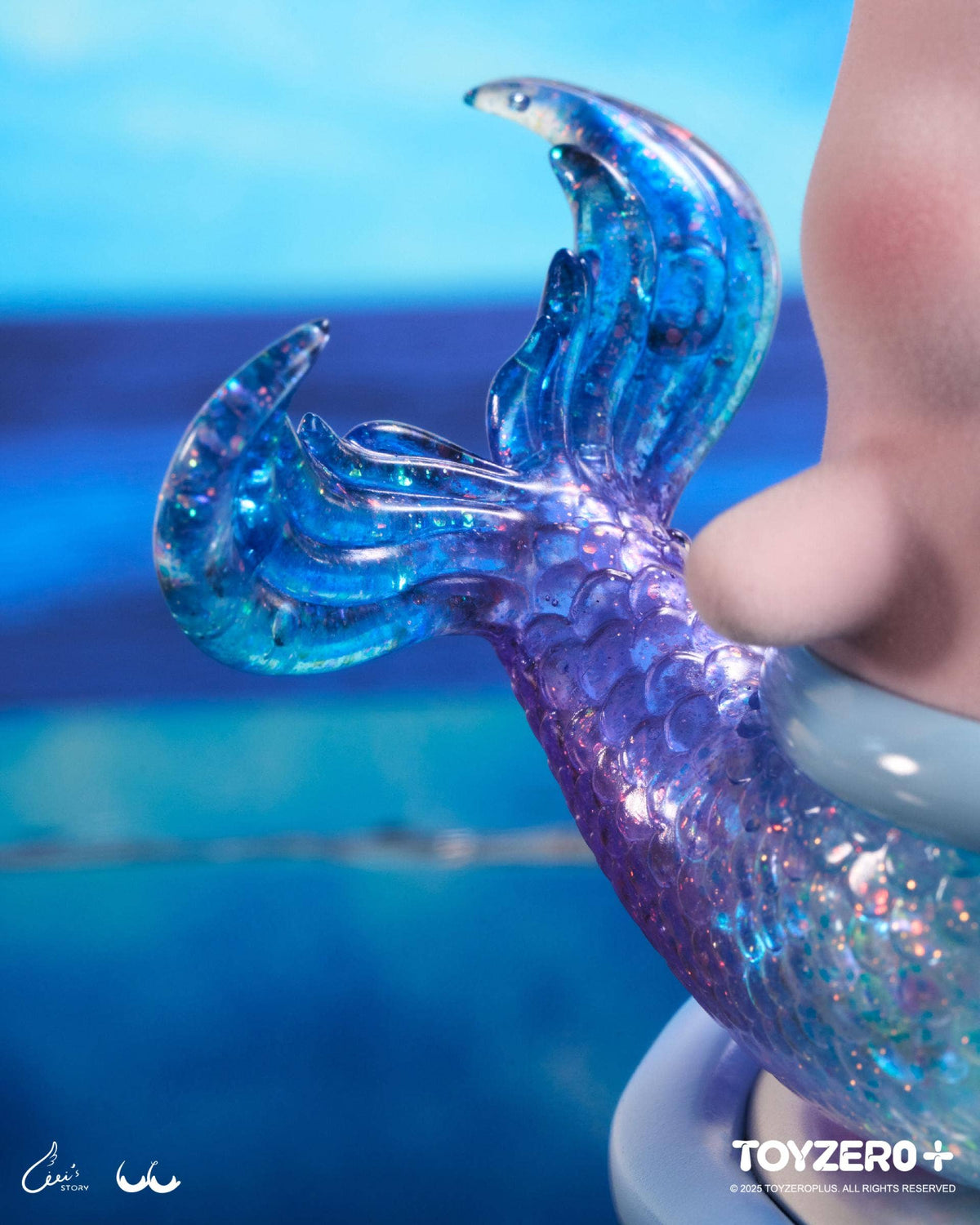 LuLu the Piggy - XL Mermaid (Azure)(Very Limited Edition)
