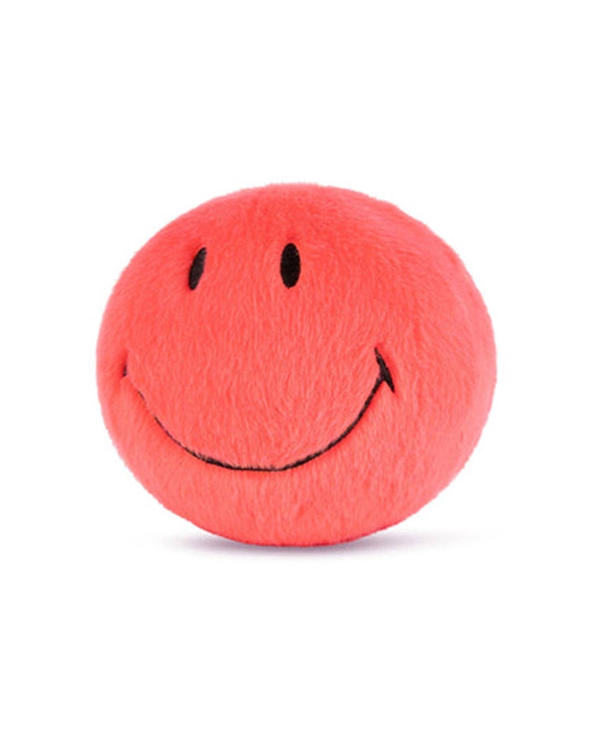 Plush Smiley ECO Fuzzy Pink 5"