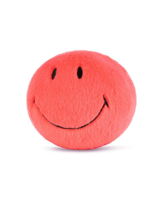 Plush Smiley ECO Fuzzy Pink 5"