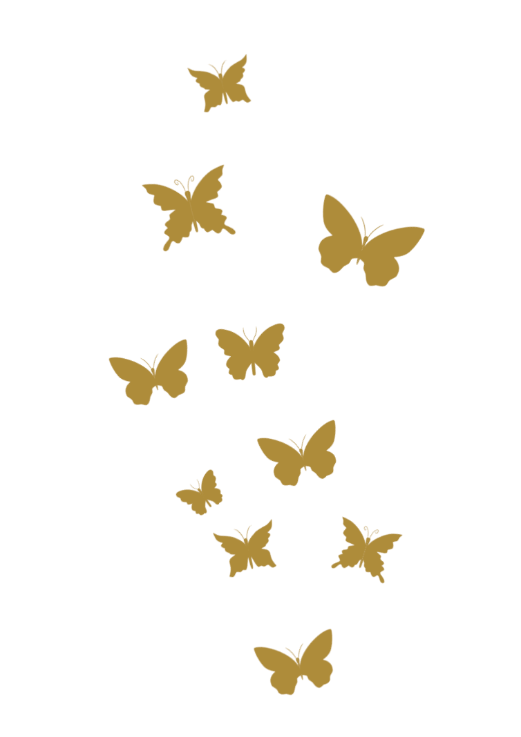 Guest Towel Napkins, Butterflies
