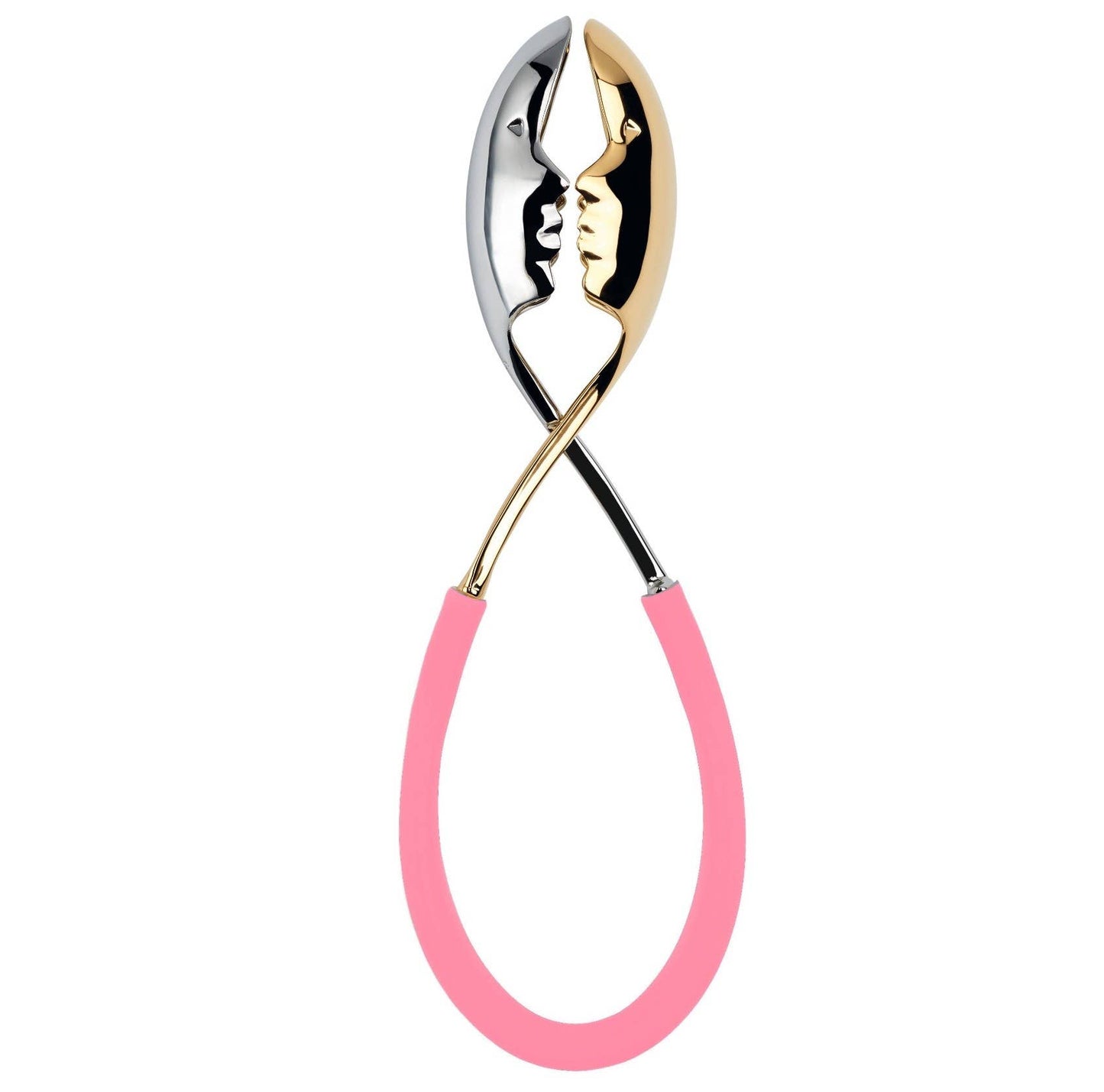 Kiss - Salad Tongs - 24 K Gold
