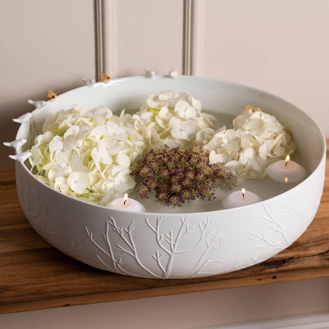 Flock of Birds Decorative Bowl - 14"